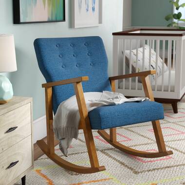 Centreville rocking chair discount with ottoman